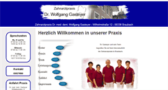 Desktop Screenshot of die-freundliche-zahnarztpraxis.de